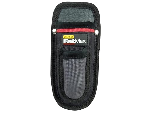 Stanley FatMax Messerholster, 600 Denier Polyester, schnittfeste Innenseiten, Gürtelclip, Zusatzfach, 0-10-028
