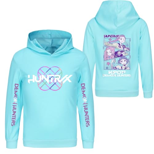 DOPOCQ Boys Girls Clothes Anime Hoodie Sweatshirt and Sweatpants 2 Piece Outfits Hooded Pullover Sweatsuits Jogger Sets2