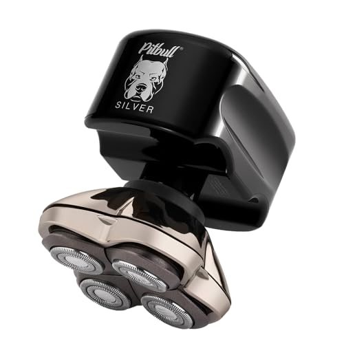 Afeitadora para cabeza y rostro Skull Shaver Pitbull Silver PRO SX5; el regalo perfecto