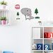 Produktbild Moderne Kunst Design Kreative Dinosaurier Stil Kinderzimmer Wanduhr Aufkleber Cartoon Wandaufkleber Hintergrund Dekoration Schlafzimmer Wohnzimmer Dekoration Uhren, Sprungstich Genaue Schön Und Prakti
