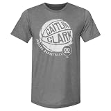 500 LEVEL Caitlin Clark Indiana Fever Men's Premium T-Shirt - Caitlin Clark Indiana Basketball WHT (Tri Gray, Medium)