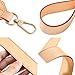jiesinlov Vachetta Leather Straps Replacement Bag Shoulder Strap for Neverful Tote Handbag(Apricot-65)