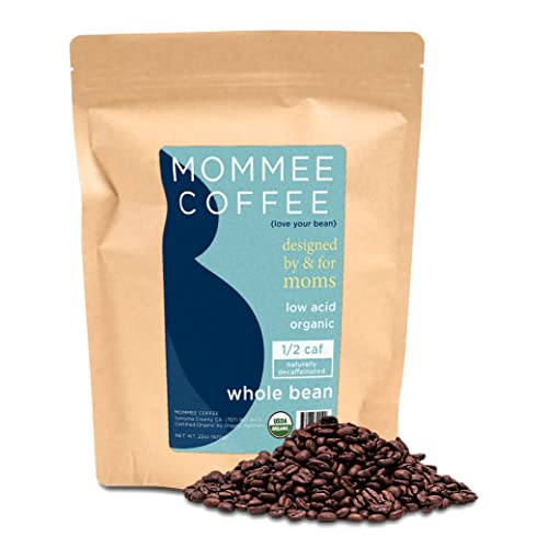 Mommee Coffee - Half Caf | Low Acid, Organic, Fair