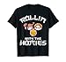 Sushi Rollin with the Homies Otaku Japanese Foodie T-Shirt
