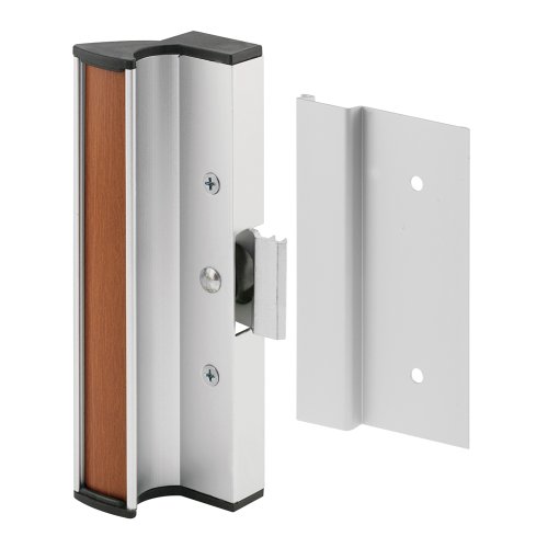 Prime-Line Products C 1055 Prime Line Door Handle Set, Aluminum, Anodized