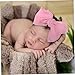TOYANDONA 3Pcs Headband Bow Hair Accessories for Newborns for Photography Vibrant Colors Comfortable for All Day Wear