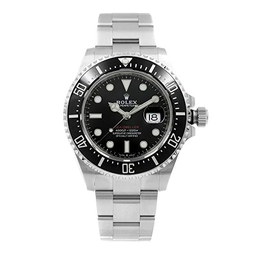Men's Rolex Sea-Dweller Black Dial Men's Watch (Ref. 126600)