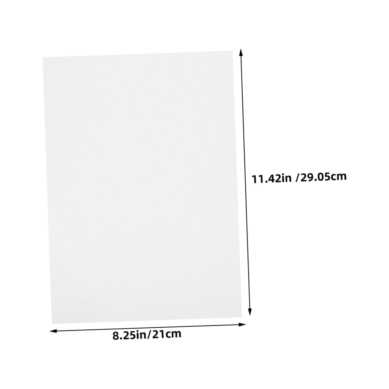 Papier Aquarelle Épais A4 Blanc 100 Pièces en Papier pour Dessin