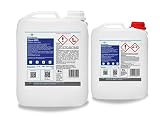 Epoxidharz 15kg | Epoxidharz 4305 mit Härter 1208-F Mischverhältnis 2:1 | Laminierharz | Resin | Beschichtungen | Handwerk | Reparaturen | Formenbau | hervorragende Haftung auf vielen Untergründen
