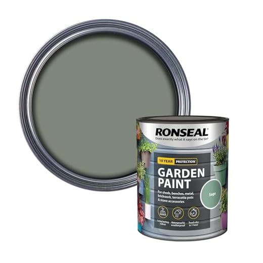RONSEAL GARDEN PAINT SAGE 750ML [37395]