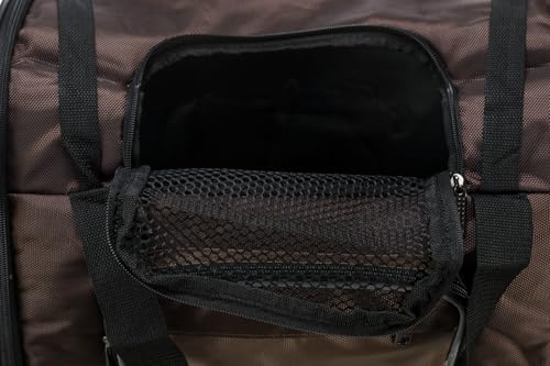 Trixie Hundebox Rucksack Shiva, 41 x 30 x 21 cm, braun