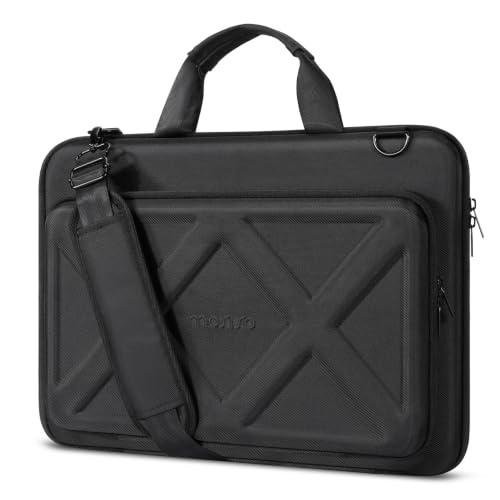 Funda rígida para portátil de 15-16 pulgadas Mosiso negra