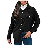 Strickjacke Damen,Kurzblazer Leder Trenchcoat Pufferjacke Mit Kapuze Steppweste Lange Weste Mit Kapuze Jeanswesten MäNtel Kurz Reserved Weste Sweatweste(Schwarz, M)