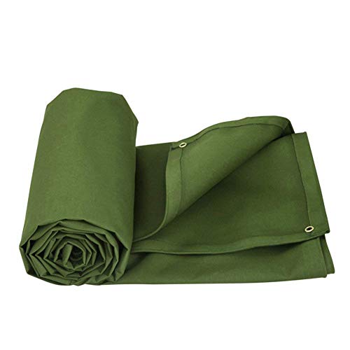Preisvergleich Produktbild LIANGJUN Plane Gewebeplane Abdeckplane Segeltuch Tuch Gartenbedarf Einfach Zu Falten, Mehrere Größen, 600 G / M², Anpassbar (Farbe : Green, größe : 8.8X4.8m)