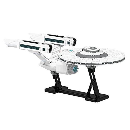 ZRY Star Trek USS, le modèle architectural peut afficher le kit de construction de vaisseau spatial modifié de classe Excelsior, le cadeau de collection ultime pour les fans de cinéma, (2830 pièces) Cover