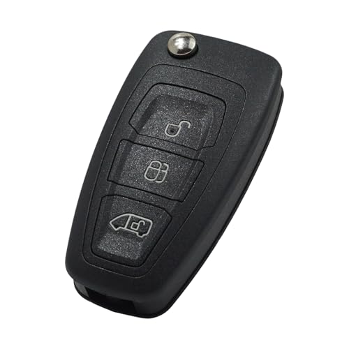 Coque de clé Ford à 3 boutons pour Ford Transit avec lame HU101 non coupée
