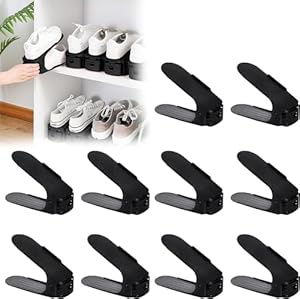 UISEBRT Schuhstapler UIS-HAG9004, 30 Stück Schwarz