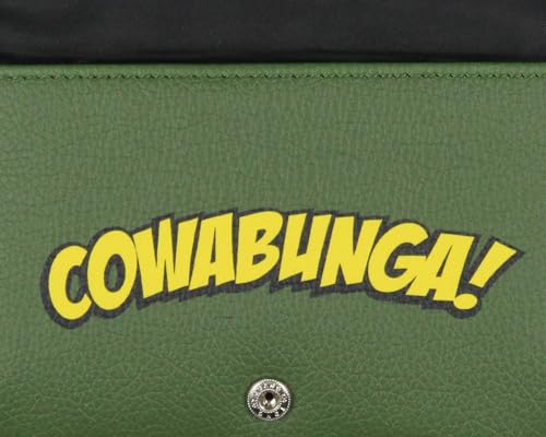 Teenage Mutant Ninja Turtles Dudes Action Scene Snap Closure Wristlet Wallet with Tech Pocket and Wrist Strap4