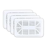 [4PCE] Xtra Kleen Carbon fridge deodorant, Activated Charcoal for Long-Lasting Performance, Eliminate Fridge Odors for Fresh and Clean Food Storage