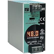 150W Digital Display Din Rail Switch Power Supply AC to DC 12V/24V/36V/48V LP1150D 48V Output