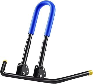 Rack dobrável para armazenamento de bicicletas, suporte de estacionamento, suporte de armazenamento independente, suporte de estacionamento, suporte portátil para bicicletas, suporte de armazenamento de quadro de bicicleta