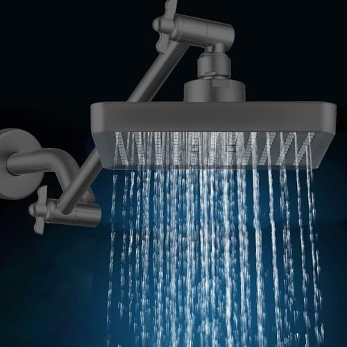 Katezon K-F6IN-BL Shower Head, Square High Pressure Rain Showerhead thumb #6