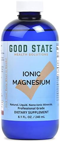 Good State | Liquid Ionic Magnesium | Dietary Supplement | Great for Digestive System | 96 Servings | 8 Fl oz Bottle