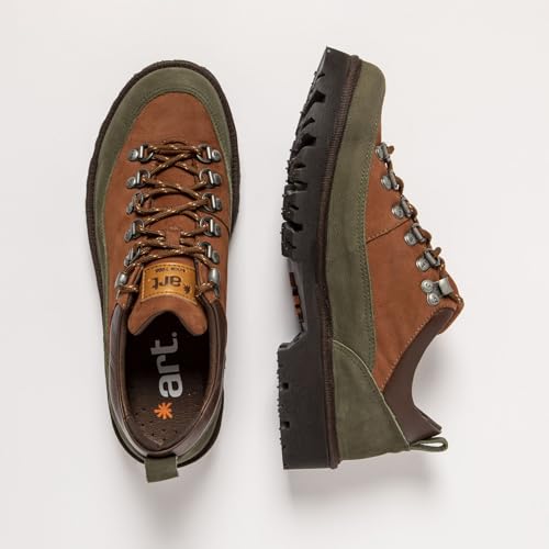 Art Unisex. 1148411LO003_0G3 Sapatos De Couro 1484 Castanho (45), Marrom, Plano, CordãO, Casual - 8