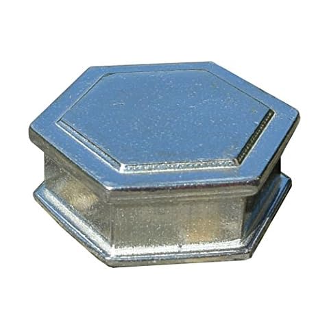 William Sturt Fine Pewter Hexagonal Trinket Box Cover