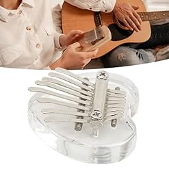 Kalimba Small Size 8 Touches Clear Crystal Metal Thumb Piano pour un Usage Domestique - Les Beatles, Paul McCartney, John Lennon, RIngo Starr, George Harrison Kalimba Small Size 8 Touches Clear Crystal Metal Thumb Piano pour un Usage Domestique – Image 2