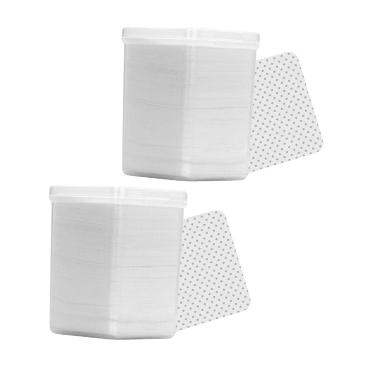 TOVINANNA Facial Pads Cotton Rounds 400pcs Grafting Eyelash Cleaning Pads Makeup Nail Polish