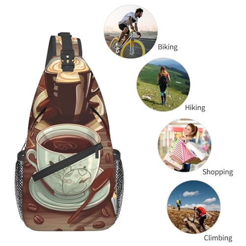 Bolso de pecho cruzado estilo bandolera para hombre y mujer miniatura 6