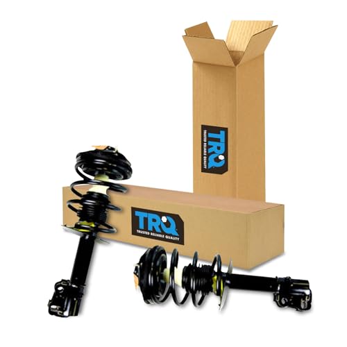 Image of TRQ Front Strut and Spring Assembly Set 2 Piece | For 1995-1999 Dodge Neon 95-99 Plymouth Neon