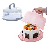 Hebilla de cierre: la base de la caja de tartas tiene un diseño de hebilla fija, que no es fácil de caer, y el efecto de sellado es bueno. La hebilla inferior se puede girar hacia arriba y hacia abajo, y es fácil de usar. El diseño de botón sellado mantiene la panadería fresca. También se puede guardar de forma segura en el frigorífico.