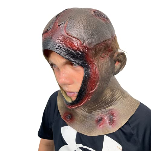 Teenage Rotting Hood Masker, Jason, Halloween, Crystal Lake Killer, Open gezicht - Image 4