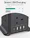 Tower Extension Lead with USB Slots, 8 Way Multi Plug Extension Tower & 4 USB Ports,Surge Protected Extension Lead with Switch, 2M Extension Cable,Tower Extension Cord for Home, Office Black Tower Extension Lead with USB Slots, 8 Way Multi Plug Extension Tower & 4 USB Ports,Surge Protected Extension Lead with Switch, 2M Extension Cable,Tower Extension Cord for Home, Office Black