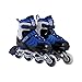 Calma Dragon Patines en Linea, Tamaño Ajustables, Profesionales para Adultos y Niños, Protección incluida de Regalo, 4 Ruedas, Skates, ABEC-7,Forro Interior, Rollers para Mujer y Hombre (Azul, M)