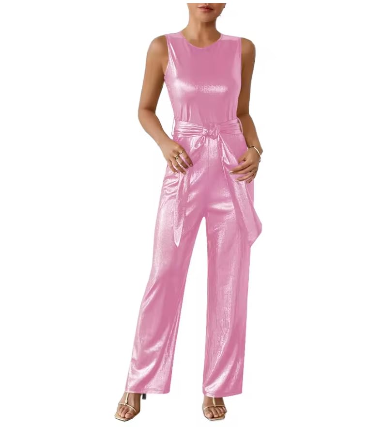 Enterizo metálico para mujer, lencería elástica, sin mangas, para fiestas, personalizable