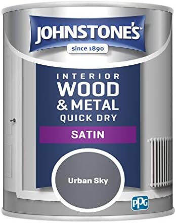 Johnstone's 308447 One Coat Satin Moonlit Sky, 750 ml