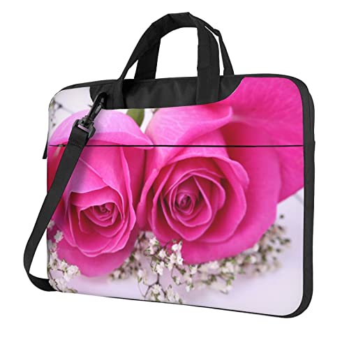 Sac ordinateur portable imprimé rose rose pour soulager vos trajets