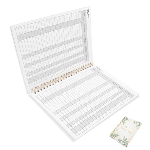 GALPADA Budgeting Notebook Checkbook Register Finanzjournal für Bankkonten Kompaktes Tragbares Register zur Effizienten Kontrolle und Verwaltung von Schecks Benutzerfreundliches Notizbuch