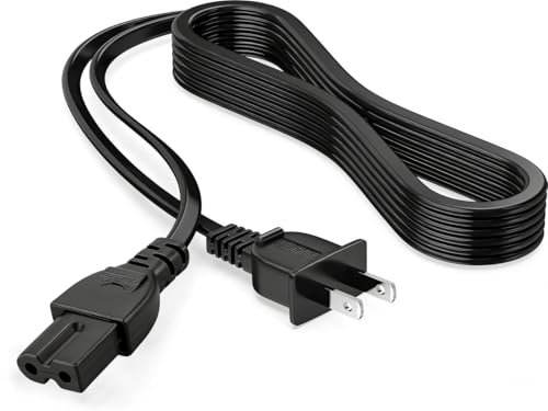 Latskrpk AC in Power Cord Cable Plug for Vizio E-Series M-Series 20' 22' 24' 26' 28' 29' 32' 37' 39' 40' 42' 47' 50' 55' 65' 70' inch 1080p HD LED LCD Television Plus Many Other Brands and Models