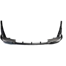 Compatible with Jeep Grand Cherokee SRT 2017-2021 Trackhawk 2018-2021 5PCS Front Bumper Lip with Winglet Glossy Black Carbon FiberGlossy Black