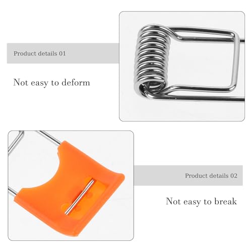 ARTIBETTER Spring Clips for Recessed Lights - Durable Metal & Plastic Retaining Clamp for Downlight Panel Light Securing Clip Compact 1.65 Inch Size for Easy Installation by ARTIBETTER - Image 3