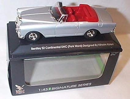 yatming signature bentley S2 continental DHC car 1.43 scale diecast model