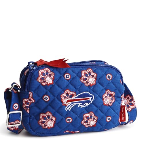 Image of Vera Bradley womens Cotton Small Stadium Crossbody Bag