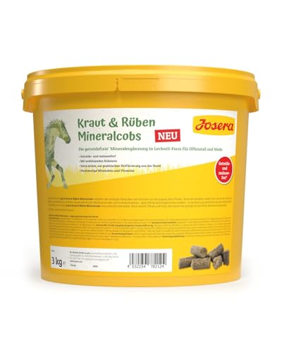 Josera Caballos de hierba y remolacha minerales, 3 kg para caballos