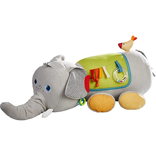 Coussin d'éveil éléphant HABA 306454 : idée cadeau de naissance 6 mois