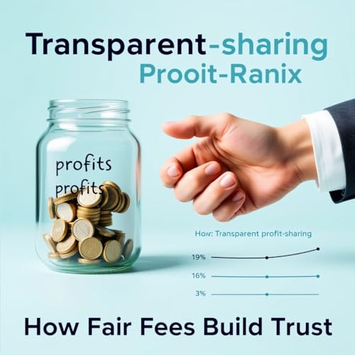 『Transparent Profit-Sharing_ How Fair Fees Build Trust』のカバーアート