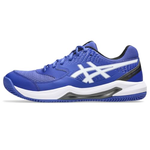 ASICS Men's Gel-Dedicate 8 Clay Tennis Shoes, 10.5, Dark Cobalt/White
